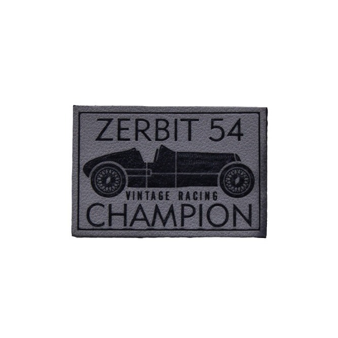 Custom Embossed Real Leather Badge --LPAT0017