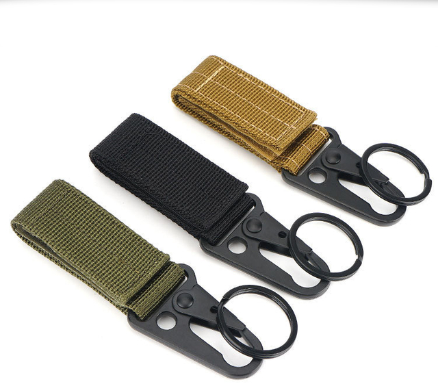 Custom Embroidered Twill Fabric Key Chain-ET0011