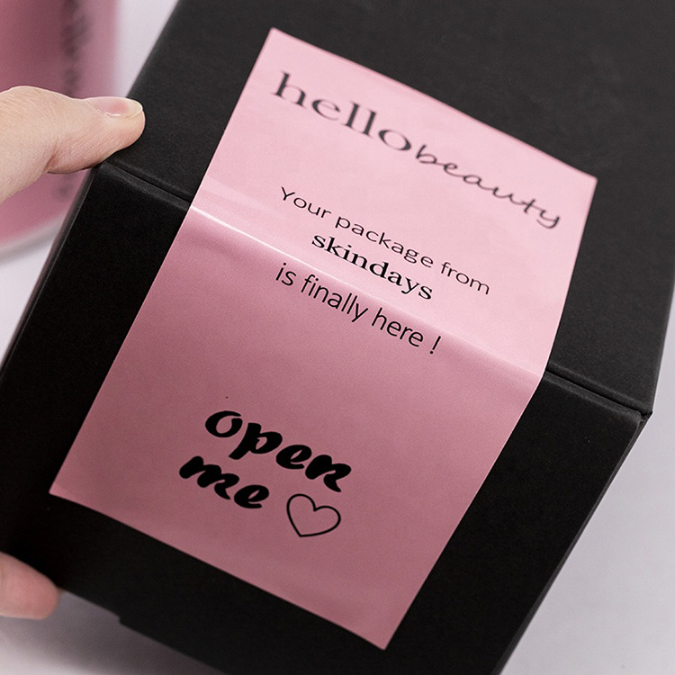Adhesive Waterproof Synthetic Paper Roll Logo Label Sticker -YL-PL0011