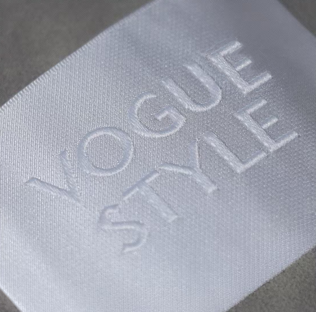 Custom woven labels for clothing - YL-WL0002