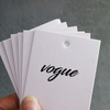 Custom Printed Paper Hang Tag-Swing Ticket YL-HT0002ss