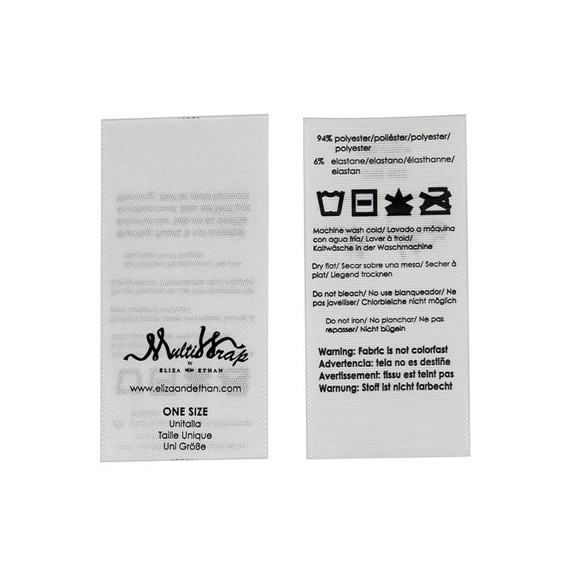 Custom Clothing Labels Tags YL-SC0016