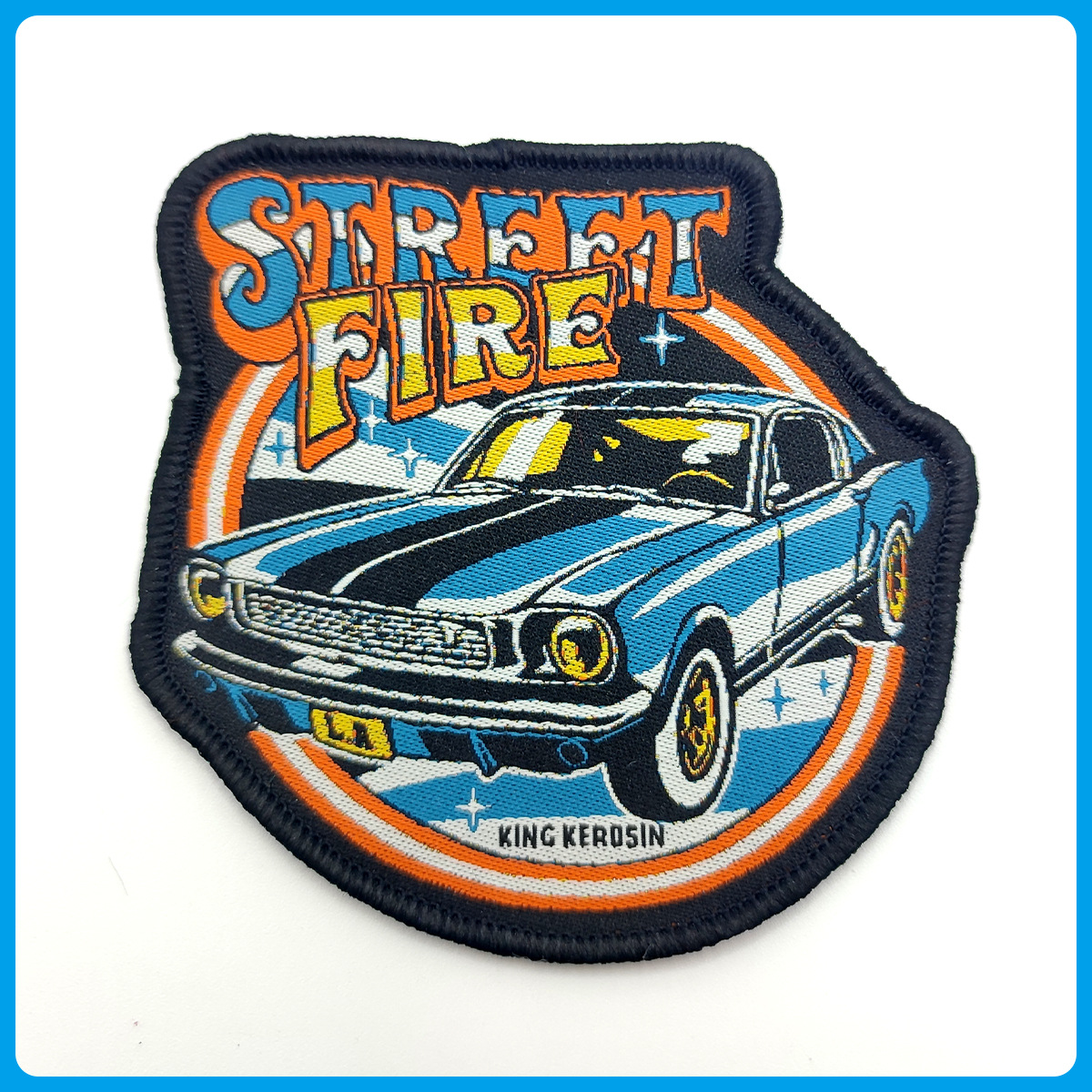 Custom Logo Design Embroidery Badges--YL-WL0019