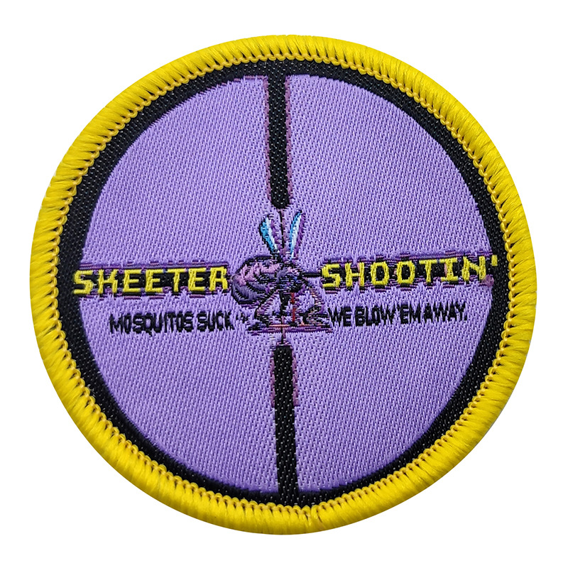 Custom Logo Design Embroidery Badges--YL-WL0020