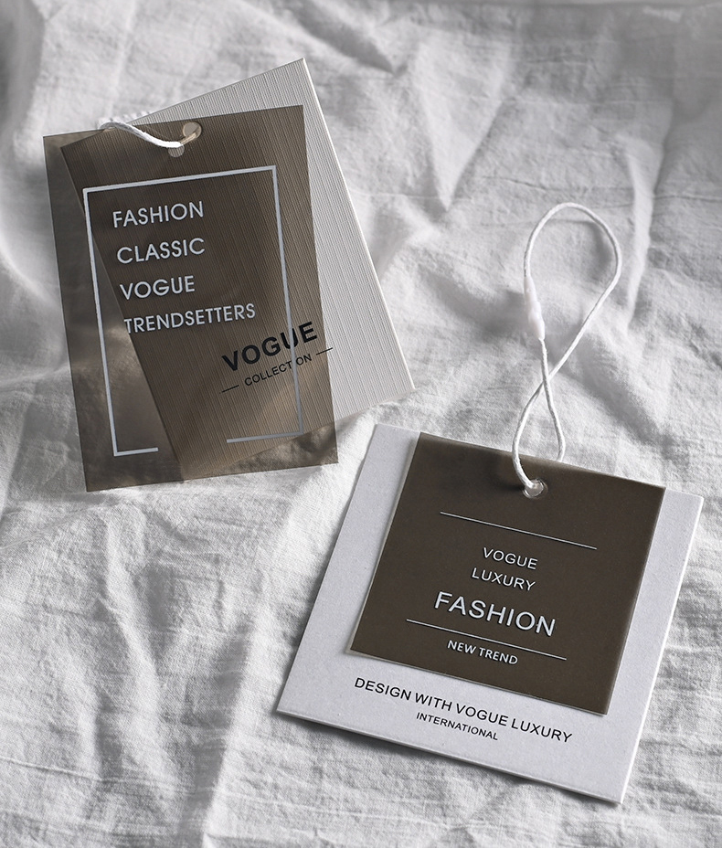 Clothing Security Tag Rfid Tags Clothes Hanging Paper Christmas Hang Tag