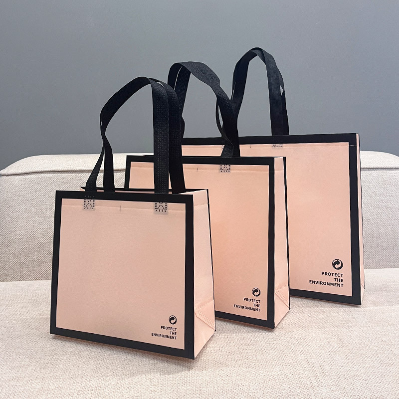 Custom Printing Recycled Non-woven Gift Shopping Bags- YL-FP0006