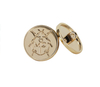 Fancy Vintage Alloy Nickel Round Metal Shank Buttons --YL-ACC0016