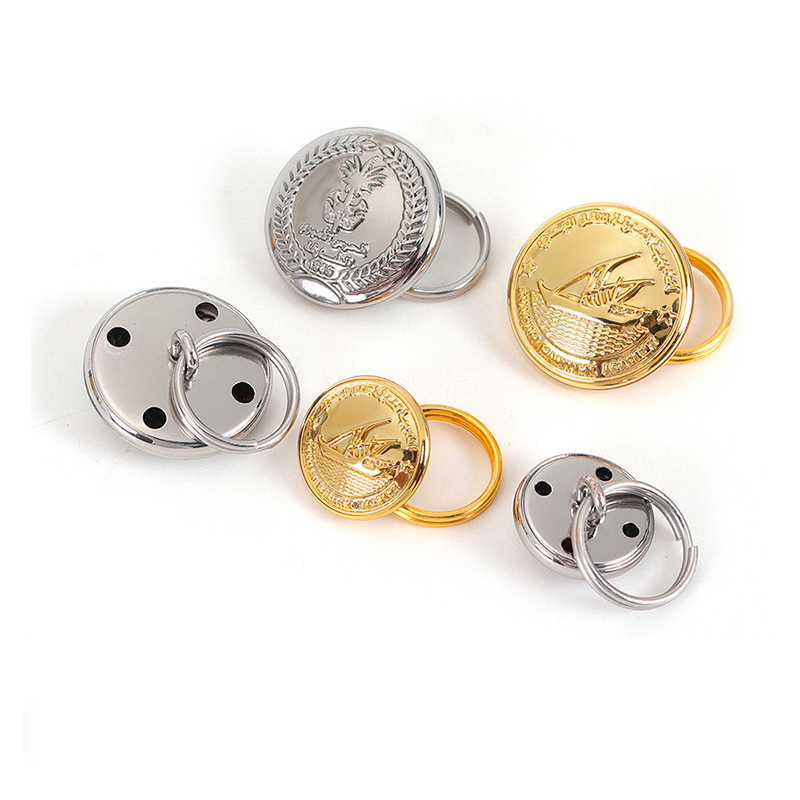 Fancy Custom Garment Rivets Decorative Zinc Alloy Buttons --YL-ACC0013