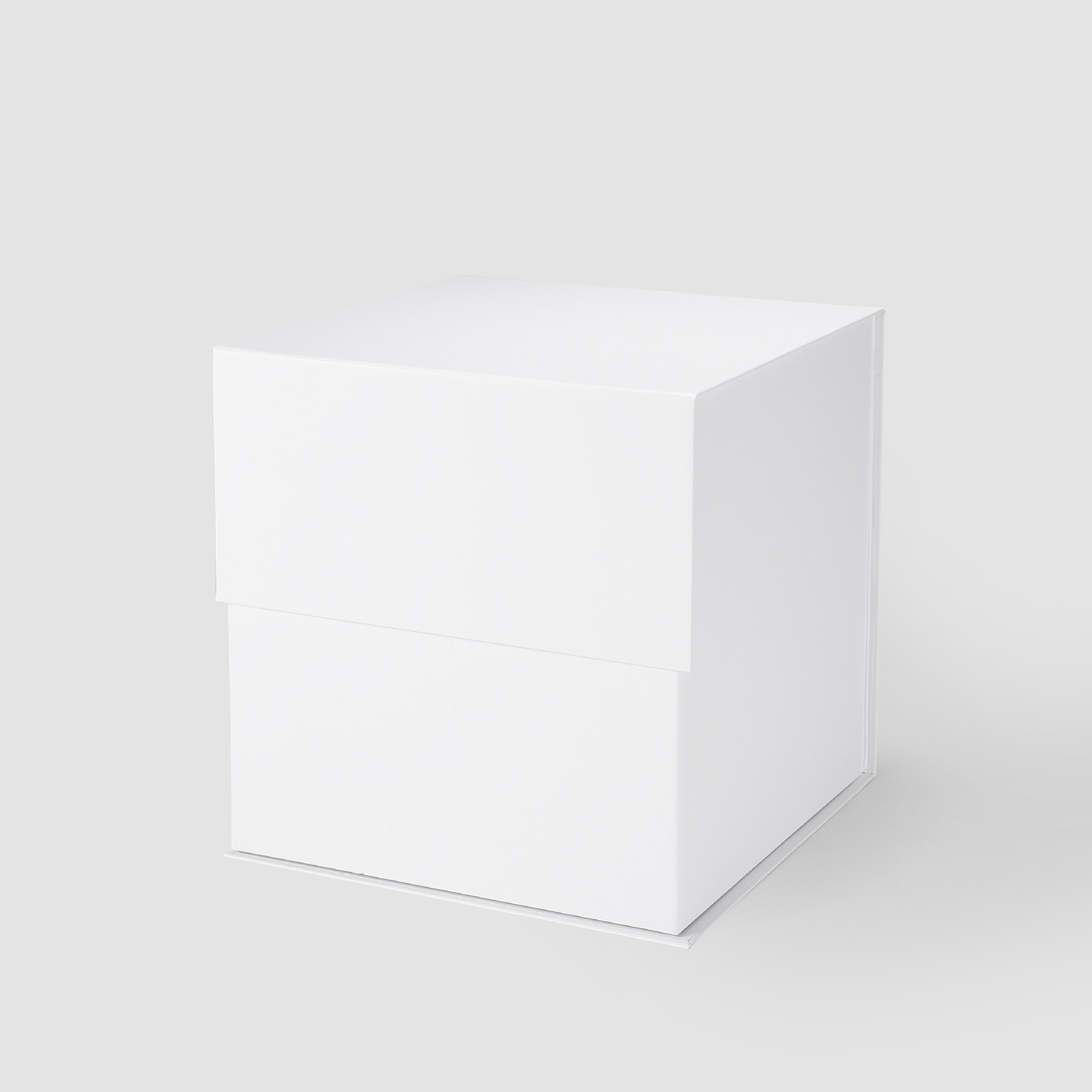 Custom Logo Printing Deboss A6 Cube Magnetic Closure Food Gift Hamper Gift Boxes-YL-Box0012