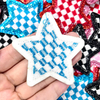 Wholesale Star Shape Embroidered Patches--YL-EPAT0023