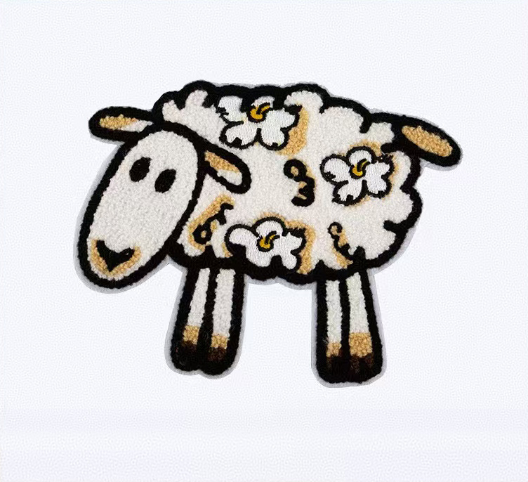 Newly Designed Handmade Embroidered Animal Patches--YL-EPAT0019