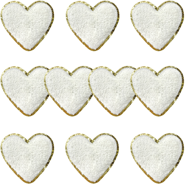 High Quality New Elegant Decorative Embroidery heart Patch--YL-EPAT0020