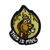  Mouth Letter Embroidery Cloth Patch--YL-EPAT0030