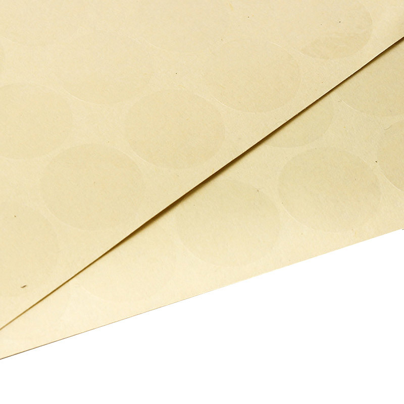 Waterproof Adhesive Pvc Round Sticker-YL-PL0003
