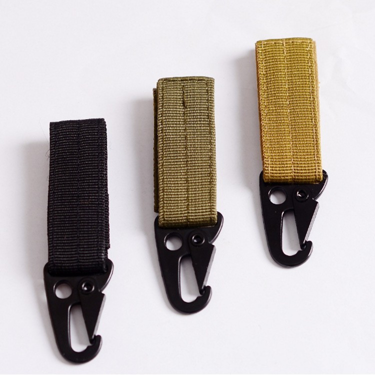 Custom Embroidered Twill Fabric Key Chain-ET0011