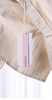 Custom paper hang tags with string YL-HT0004-SS