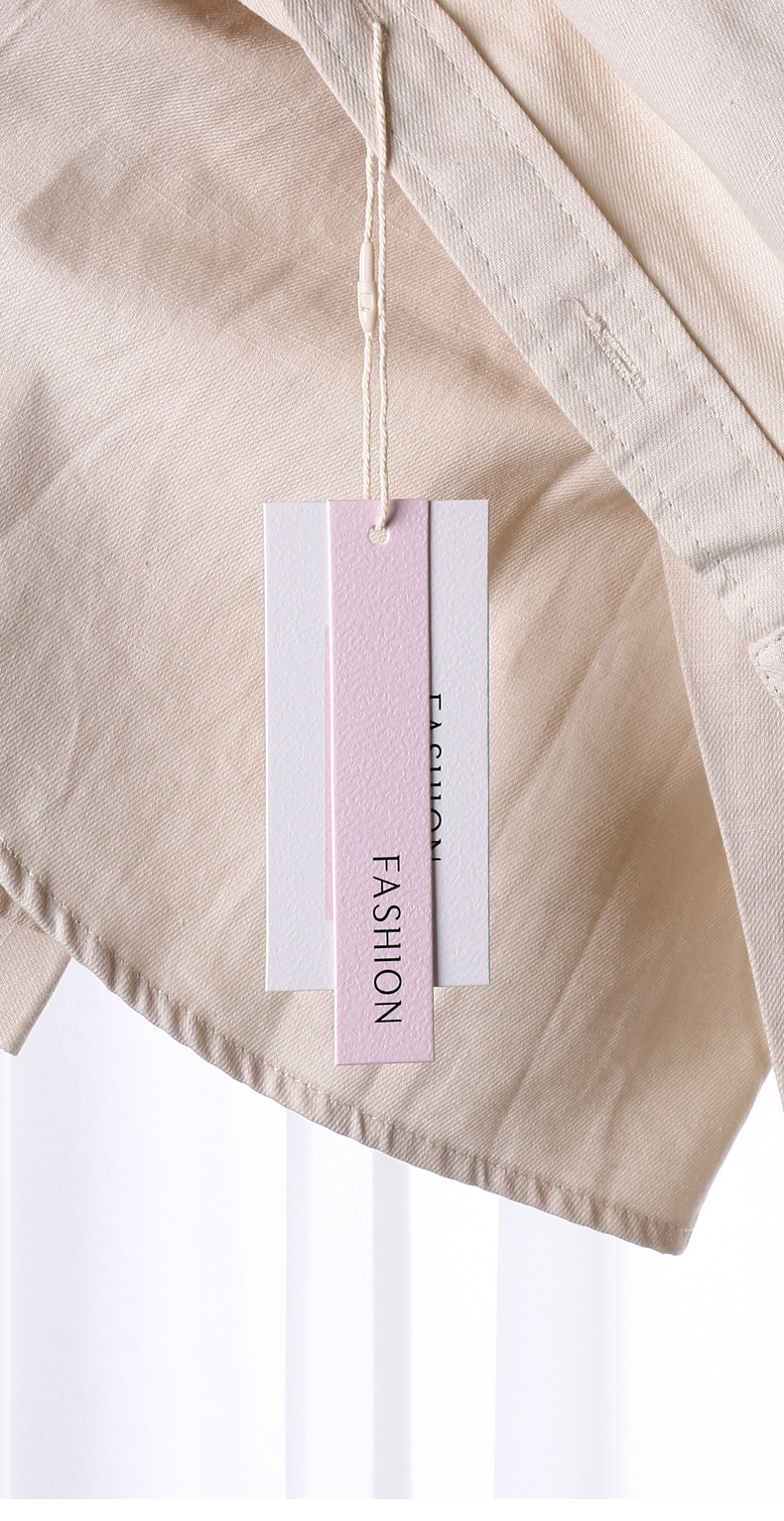 Custom paper hang tags with string YL-HT0004-SS