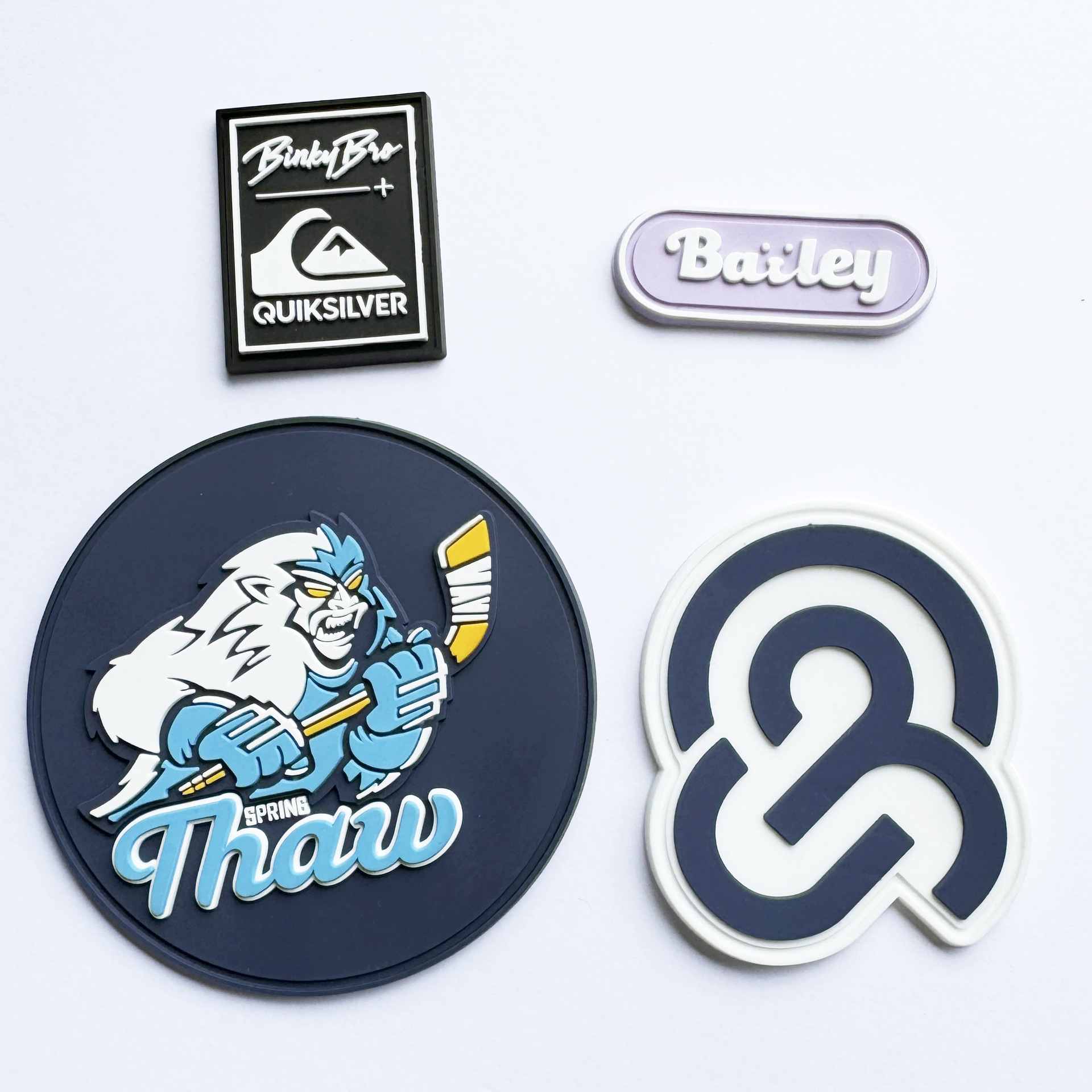 Custom Rubber Labels for Clothing-YL-PAT0010