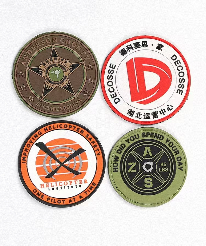 Rubber Logo Patch for Clothing Wholesale -YL-PAT0019