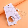 Garment Swing Tags Factory Professional Manufacture Luxury Brand Logo Custom Fashion Hang Tag for Clothing