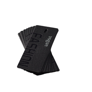 Custom Apparel hang Tags and Label Garment Paper Cardboard Cloth Print Brand Logo Clothing hang Tags Swing Tags for Clothes