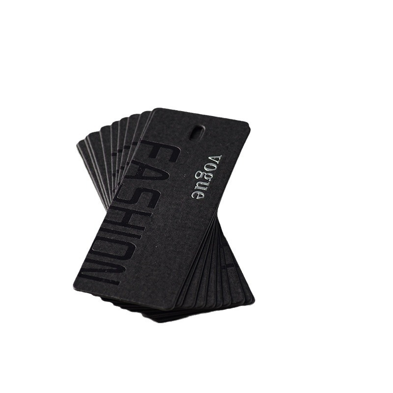 Custom Apparel hang Tags and Label Garment Paper Cardboard Cloth Print Brand Logo Clothing hang Tags Swing Tags for Clothes
