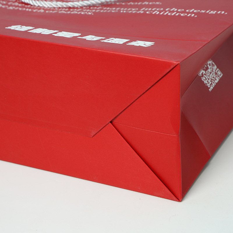 Wholesale Luxury Handle Printing Shopping Bag--YL-BAG0019