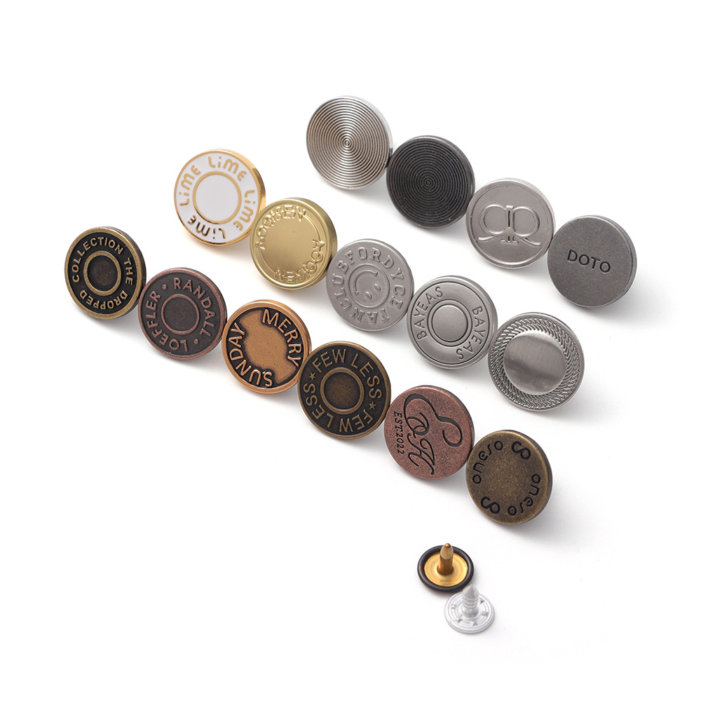  New Crown Fashion Alloy Sewing Buttons--YL-ACC0007