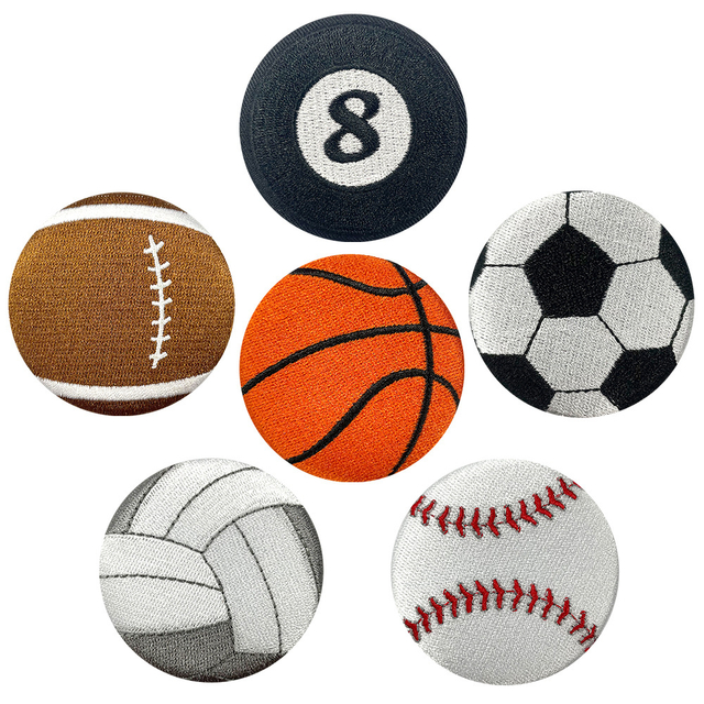 Fashion Ball Sports Logo Patch --YL-EPAT0038