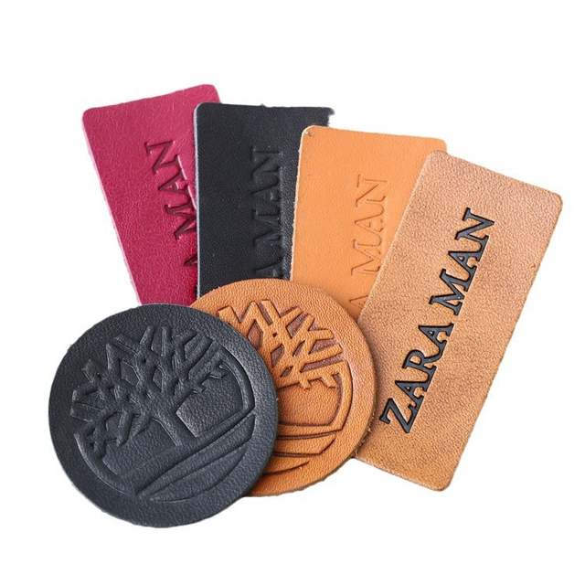 Clothing LOGO Embossed PU leather Patch--LPAT0010