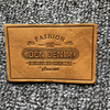 Clothing LOGO Embossed Top Grain Cowhide Patch--LPAT0011