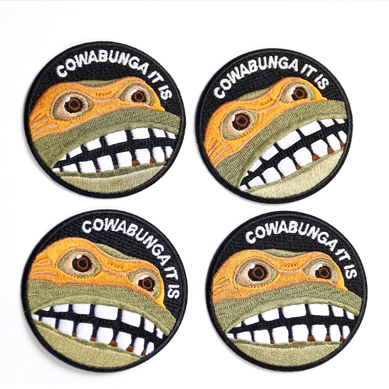 Custom 100% Embroidered Logo Patches--YL-EPAT0013