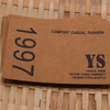 Custom Embossing Logo Label Real Leather tags --LPAT0024