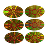Golden Color Security Label Hologram Sticker -YL-PL0007