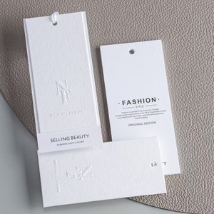Free hang tags for clothing manufacturers YL-HT0014-SS