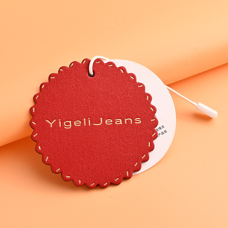 Custom Private Hair Extension Packaging Paper Gift Hang Tags