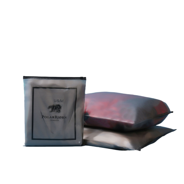 Translucent Matte Black Ziplock Bag- YL-FP0009