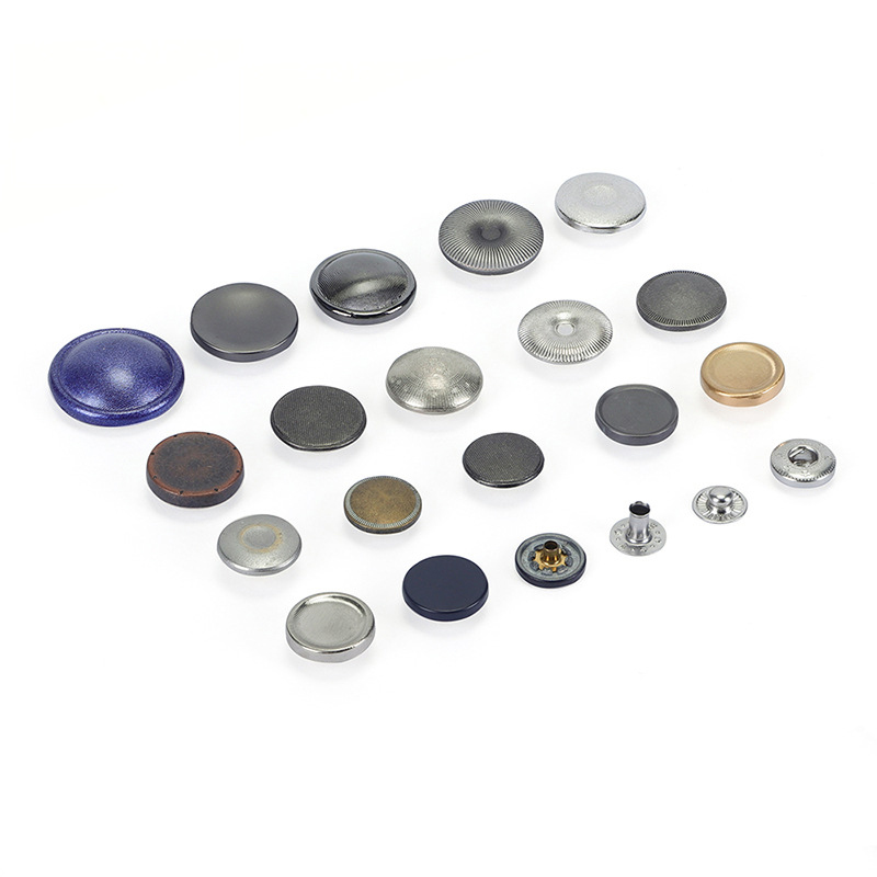 Customized Metal Plating Round Sustainable Gun Snap Buttons--YL-ACC0011