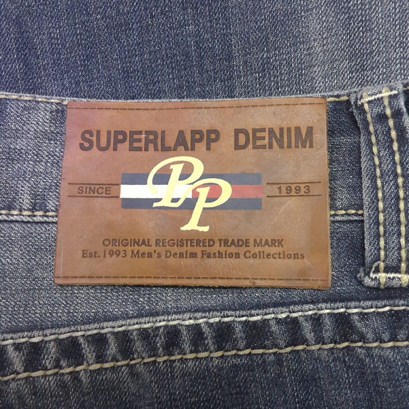 Custom Clothing Embossed Genuine Leather Patch--LPAT0009