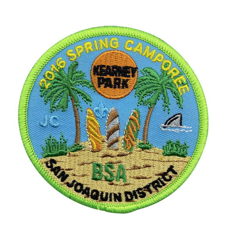 Custom Logo Embroidered Patches--YL-EPAT0008