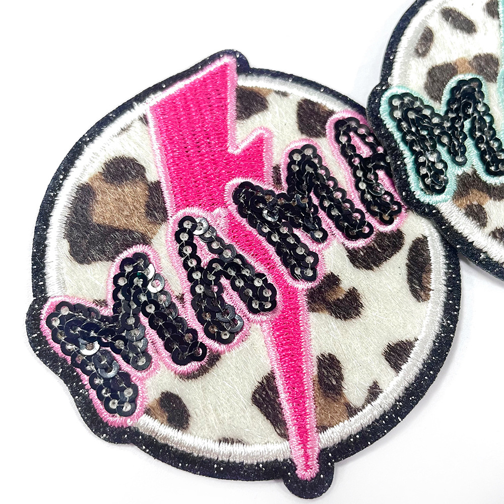  Sew-on Big Size Letters Towel Patches--YL-EPAT0027