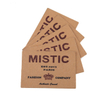 Design Genuine PU Leather Hat Patch --LPAT0012