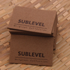 Custom Embossing Logo Label Real Leather tags --LPAT0024