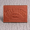 Custom Embossed Denim Iron on Patches--LPAT0028