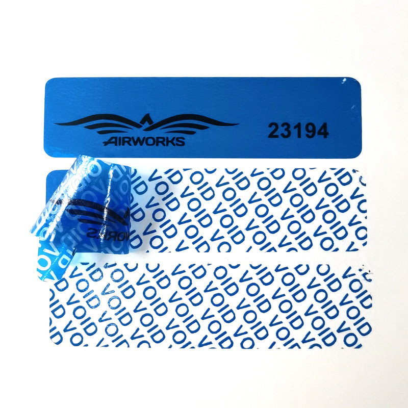Strong Adhesive Tamper Proof Sticker -YL-PL0008