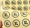 Transparent Waterproof Size Stickers Sheet-YL-PL0002