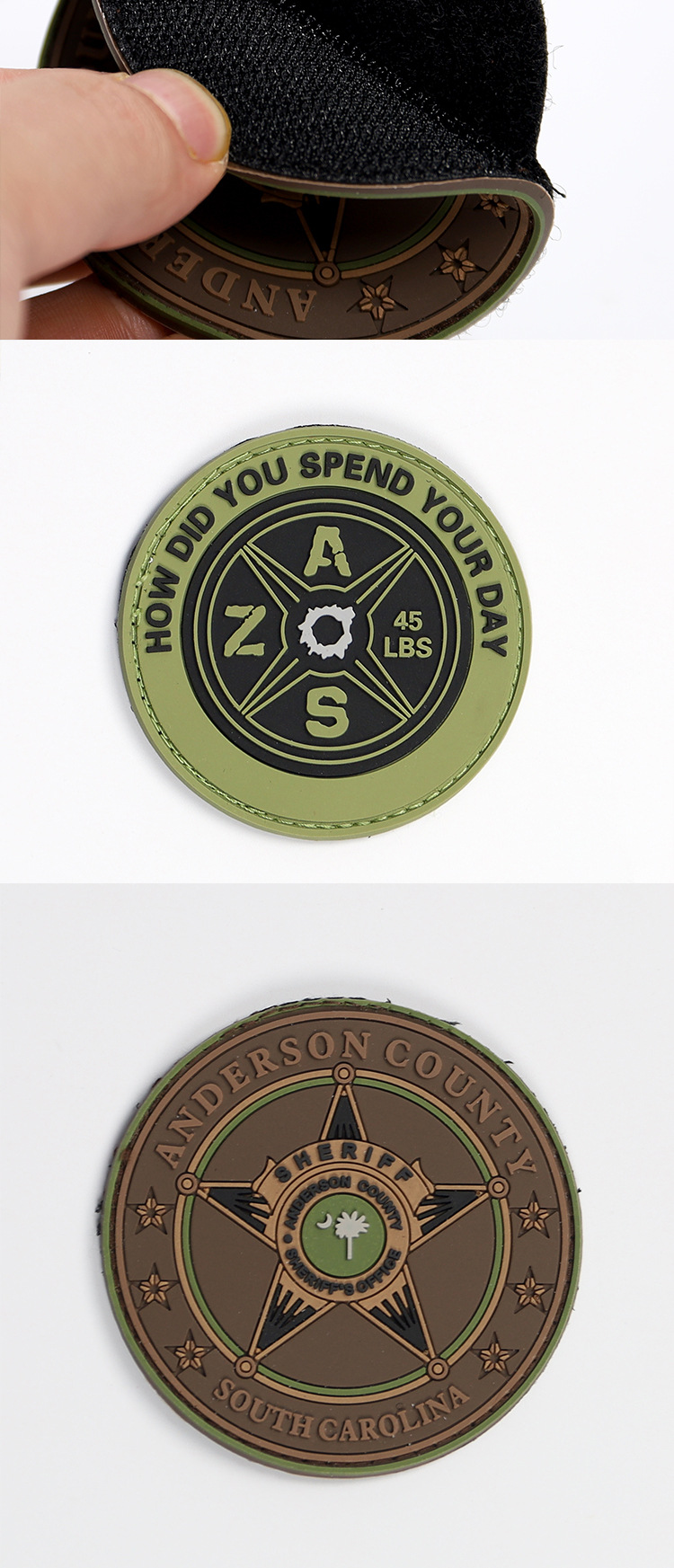 Rubber Logo Patch for Clothing Wholesale -YL-PAT0019