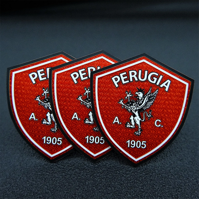 Custom Rubber Print Logo Badges -YL-PAT0030