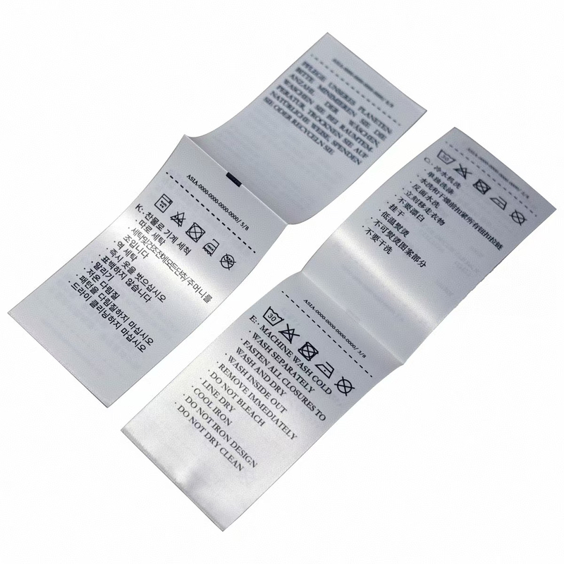 Printing Labels for Clothing WholesaleYL-SC0001