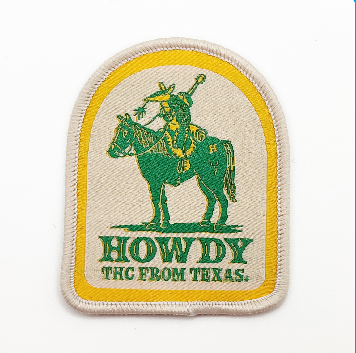 3D Custom Woven Cloth Badge --YL-WL0035
